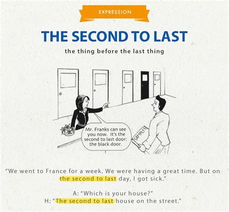 second last meaning in english