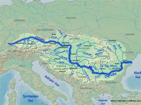 second longest river in central europe