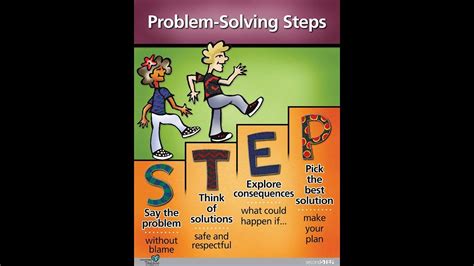 second step problem solving steps song