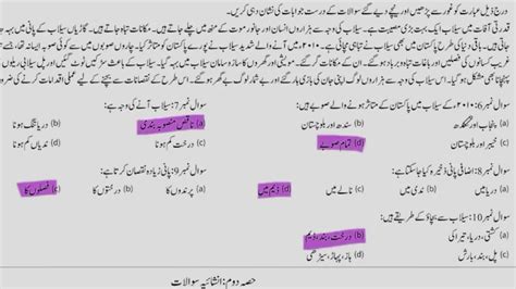 second term exam meaning in urdu