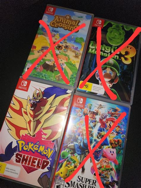 Switch Games 2nd hand, Video Gaming, Video Games, Nintendo on Carousell