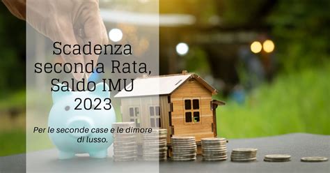 IMU Imposta Municipale Unica seconda rata 2023 (saldo) Comune di Collinas