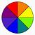 secondary colour wheel chart