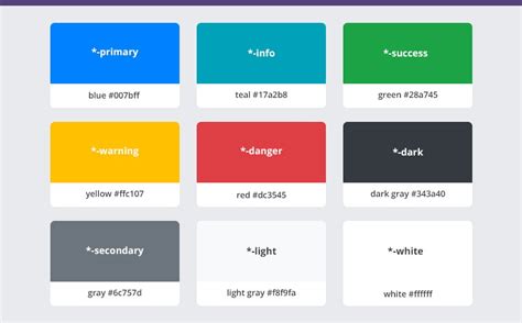 secondary color code in bootstrap