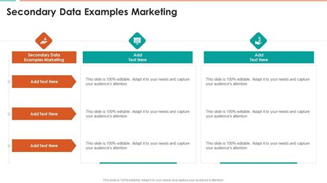Secondary Data Examples Marketing