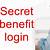 secret benefits.com login