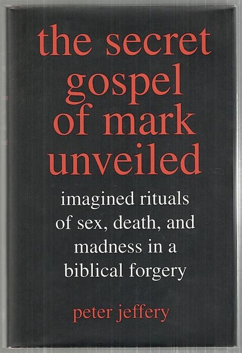 secret gospel of mark wikipedia