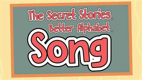 secret stories better alphabet video