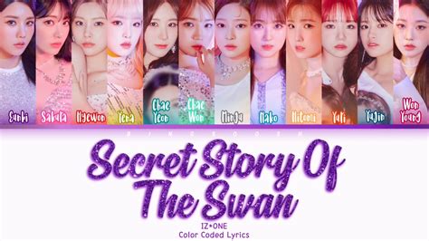 secret story of the swan color coded