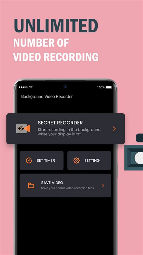 Secret Video Recorder App Android