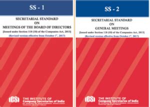 secretarial standards 2 revised
