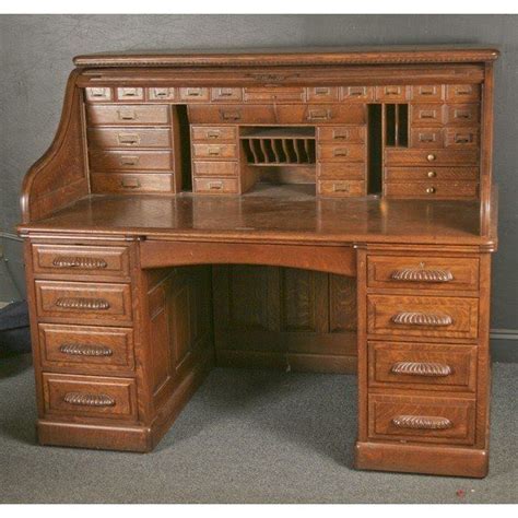 Amish Secretary Roll Top Desk Roll top desk, Victorian style desk