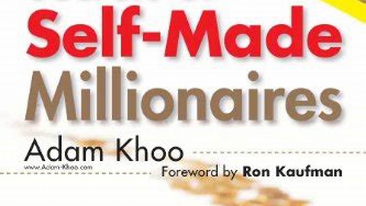 The Secrets of Self-Made Millionaires: A Comprehensive Guide