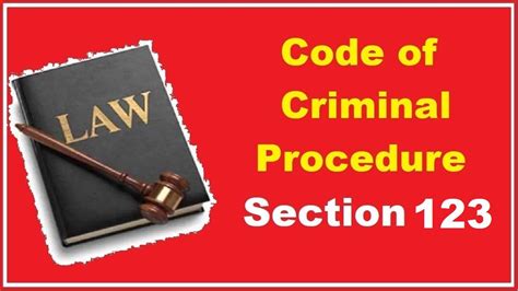 section 123 criminal code