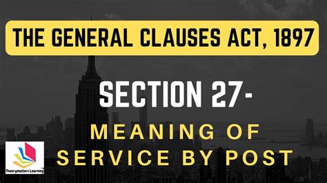 Section 27 Of General Clauses Act Going Viral