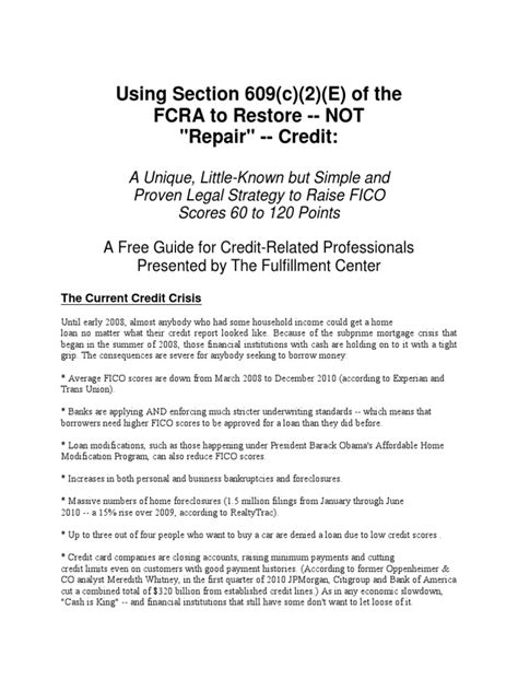 section 609 a of the fd&c act