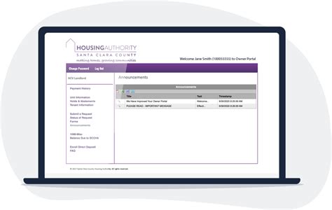 Section 8 Housing Authority Login