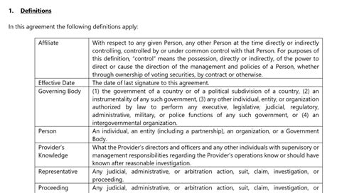 Section Definition Et Synonyme