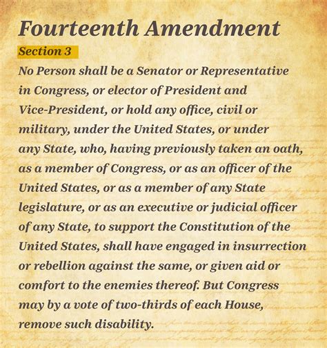section four of the 14th amendment