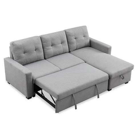 Famous Sectional Couch With Pull Out Bed Canada For Living Room