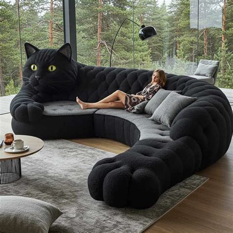 Sectional Couch Cat Friendly