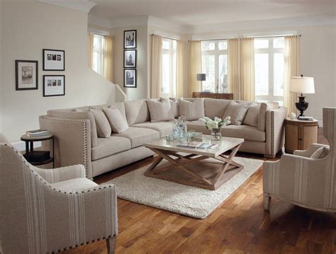 sectional living room setup