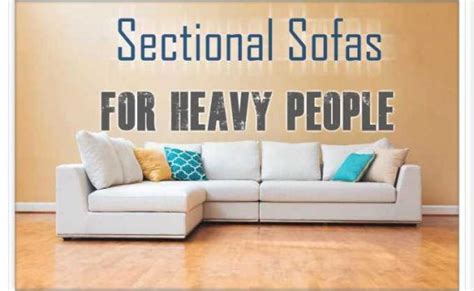 Sectional Sofa For Obese