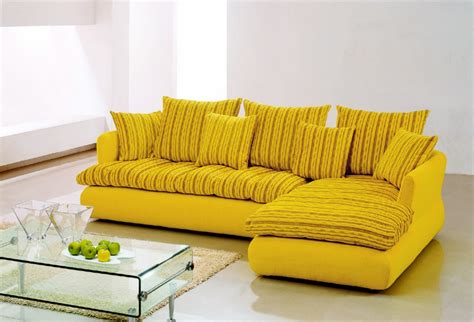 Sectional Sofa Set Yellow
