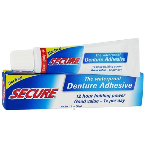 SECURE Denture Adhesive Original 1.4oz