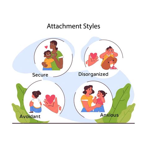 secure anxious and avoidant attachment