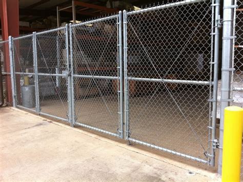 Secure Chain Link Fence Gate