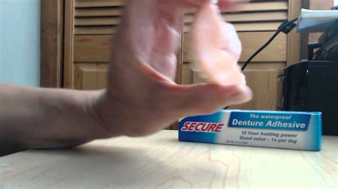 Secure Denture Adhesive How To Apply