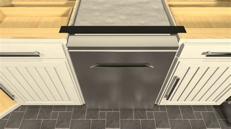 secure dishwasher granite top