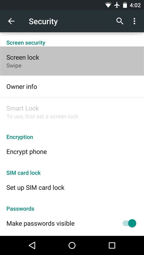 secure my android phone