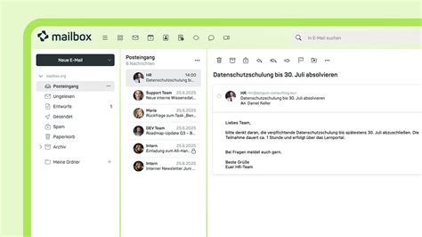 Secure Online Mailbox