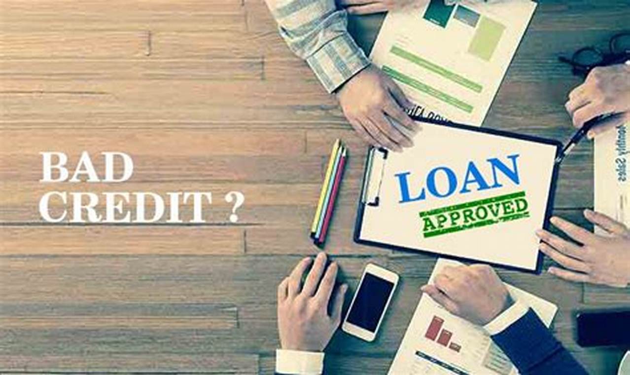 secured personal loan bad credit