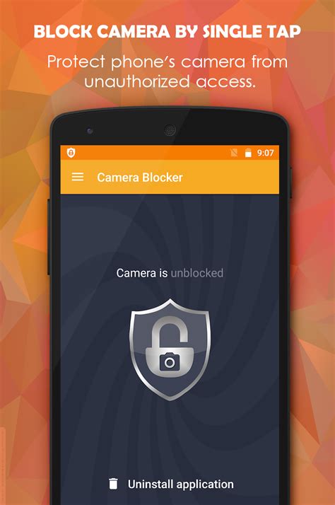 Security Camera Blocker App