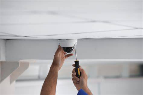 security camera installation