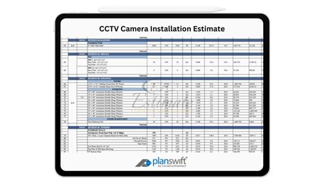 Security Camera Installation Estimate