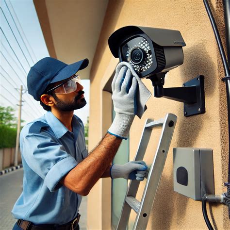 security camera maintenance