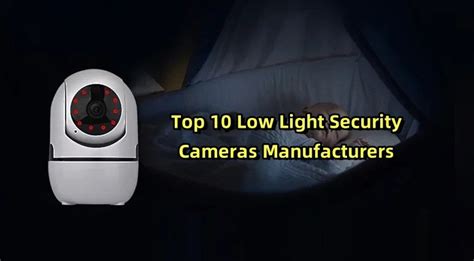 Security Cameras With Low Light