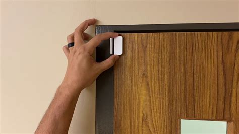security door sensor installation