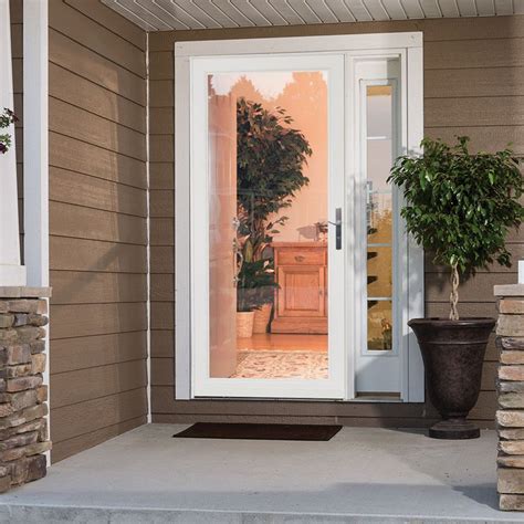 security glass storm doors for front door