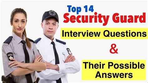 security guard job interview questions and answers in uae
