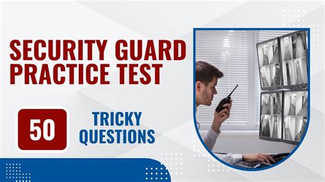 security guard practice test