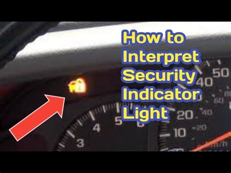 Security Indicator Light Blinking
