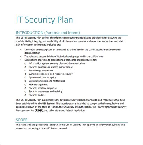 security plan for business employees