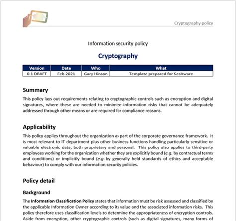 Free Security Policy In Cryptography Trend This Years