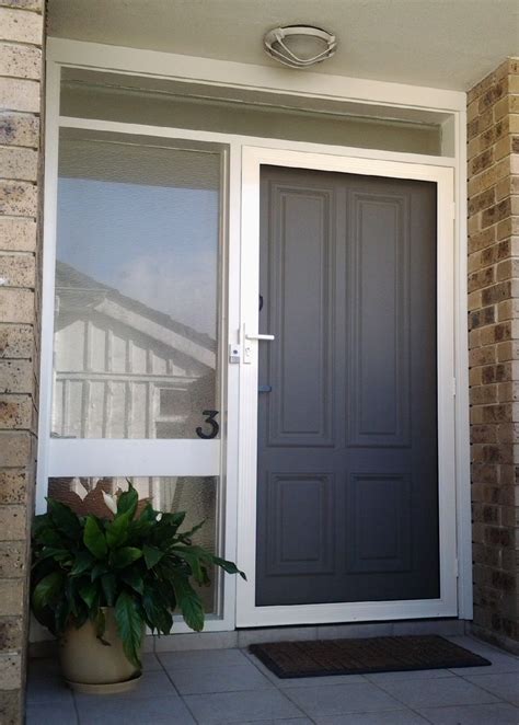 Security Screen Entry Door