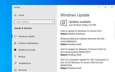 security update windows 10 22h2 error
